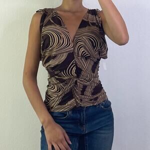 Vintage Brown Top